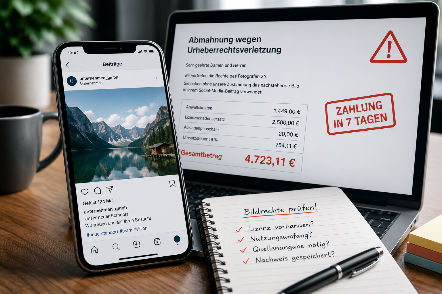 Die teuersten Fehler bei Social-Media-Bildern