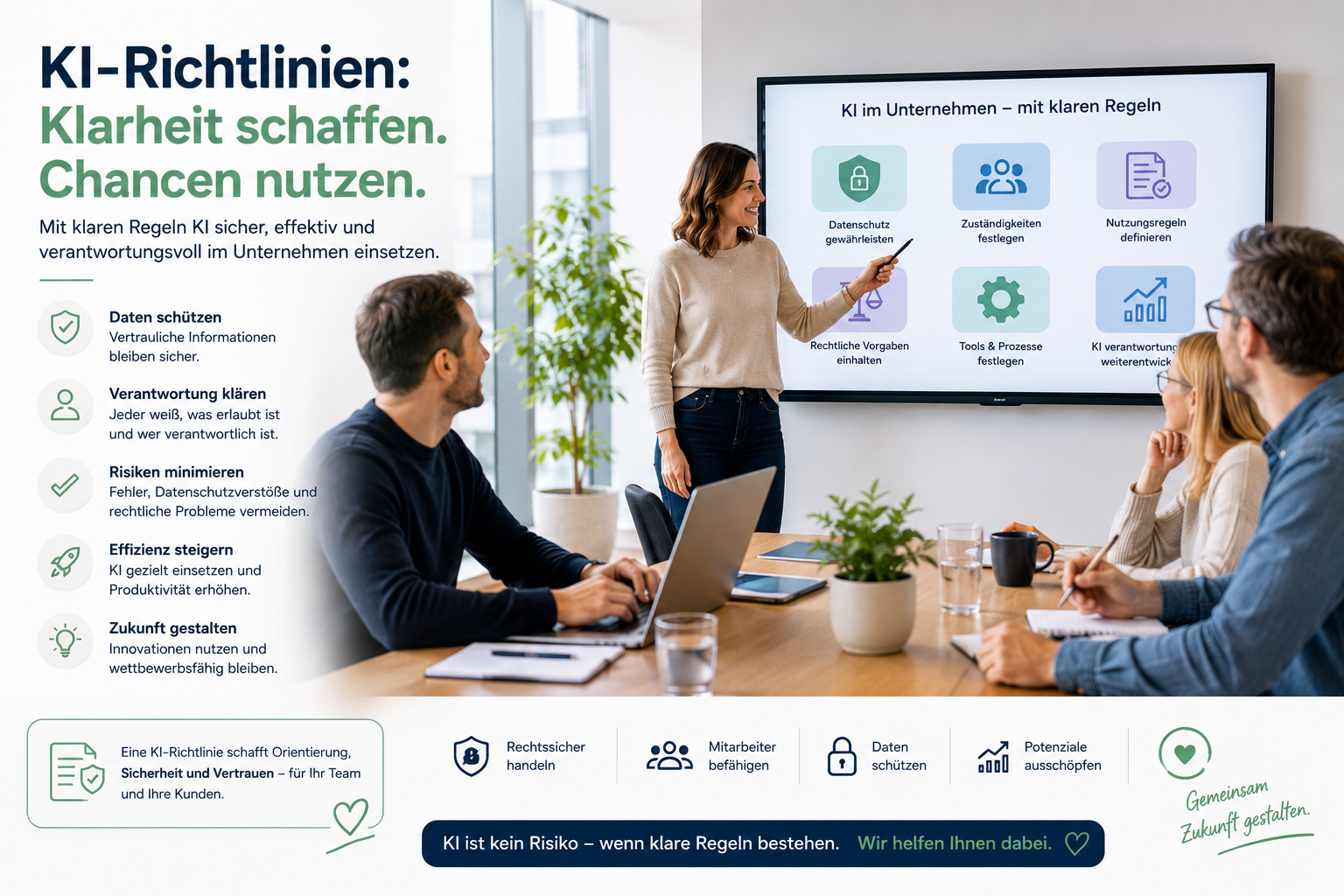 Warum jedes Unternehmen über eine KI-Richtlinie nachdenken sollte